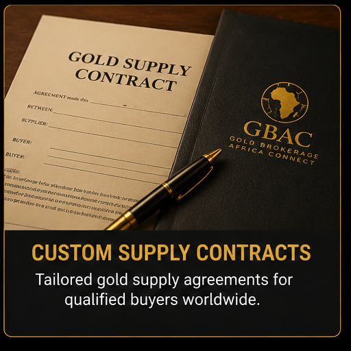 Custom African Gold Supply Contracts