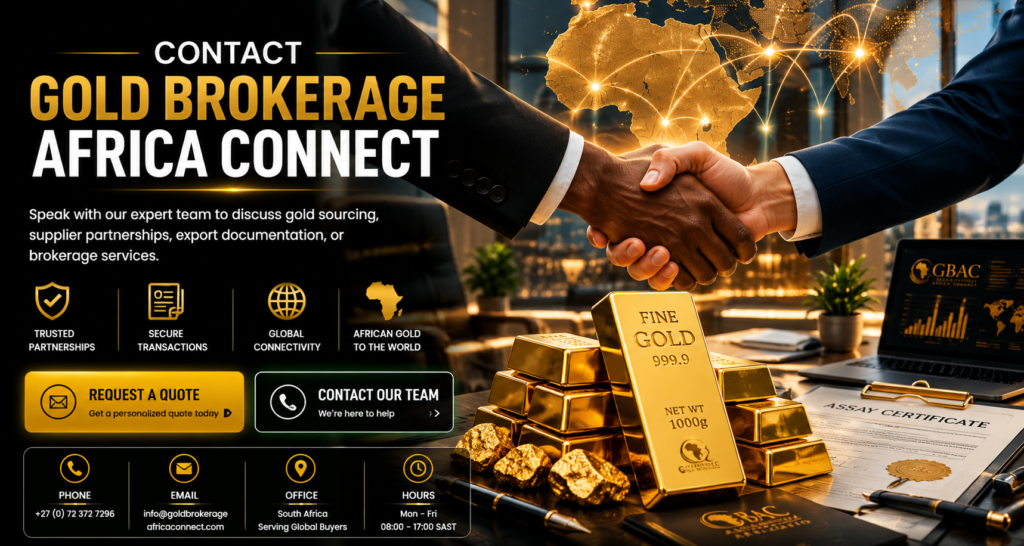 Trusted African gold supplier