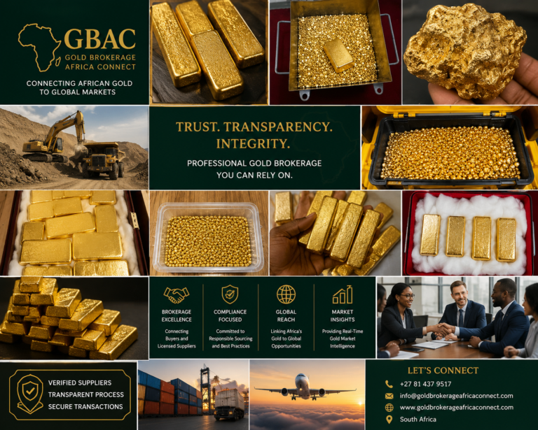 Types of African gold products