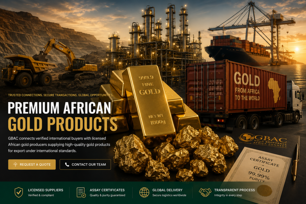 African gold imported into the USA