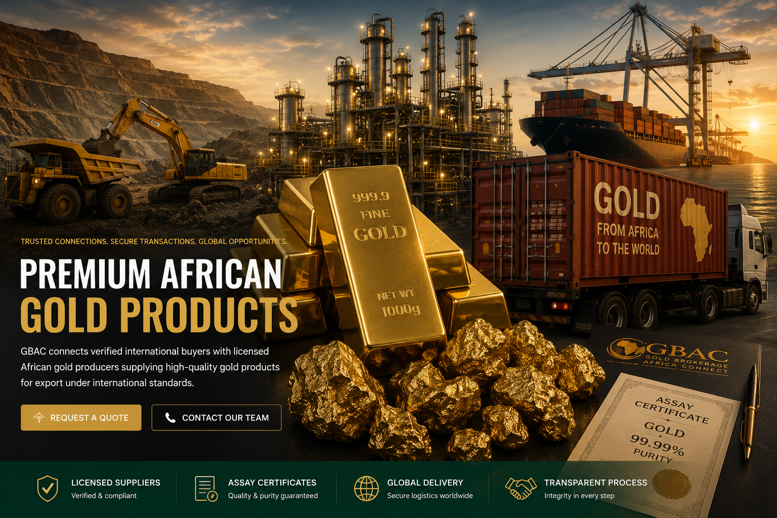 Licensed African Gold Producers